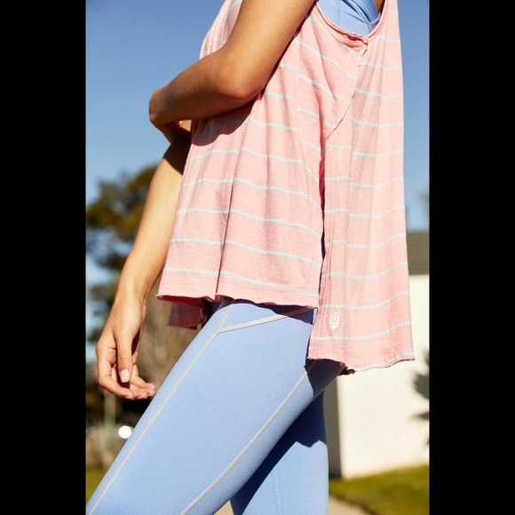 NWOT Free People Striped Making Waves Tank - Picture 3 of 11